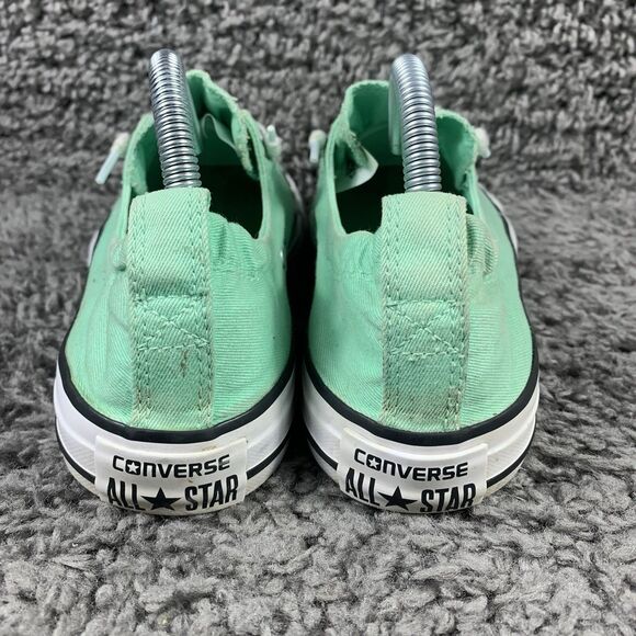 Converse Shoreline Canvas Shoes Women’s Size 9 Green White 556690F Sneakers - Picture 2 of 8